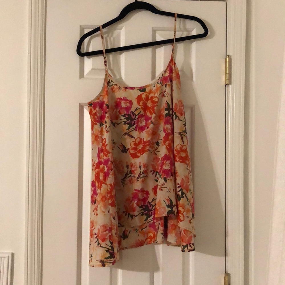 Floral tank top
